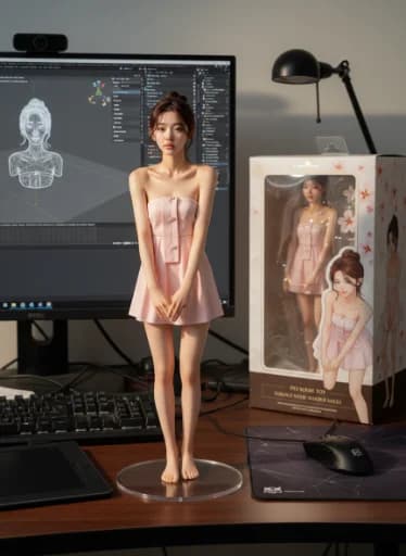 Create 3D Action Figure