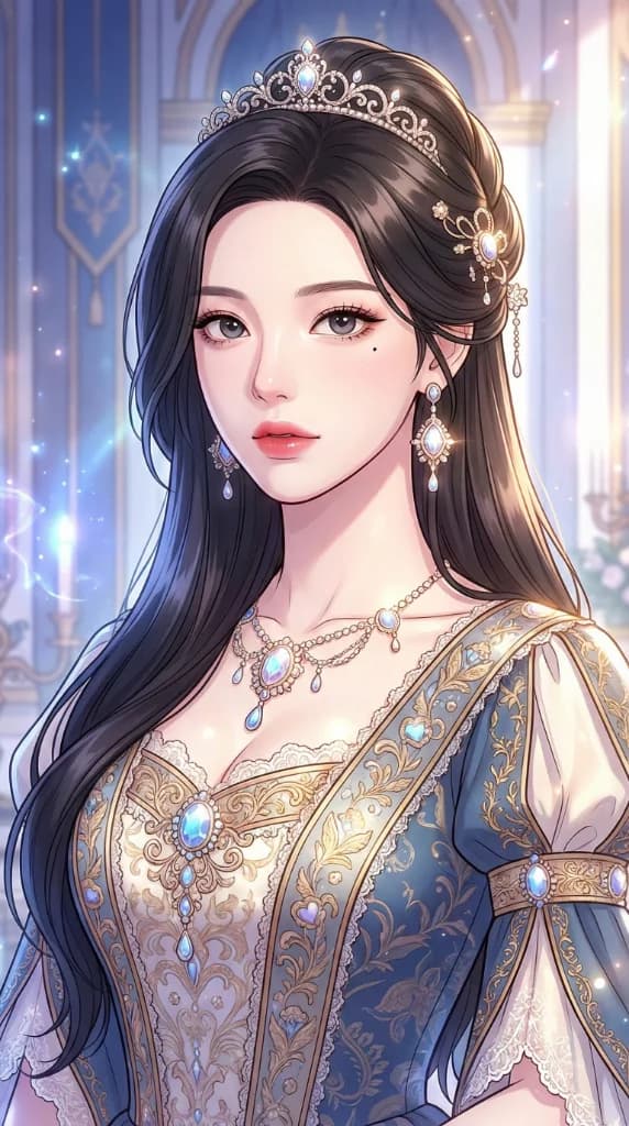 Female lead in a romance fantasy novel