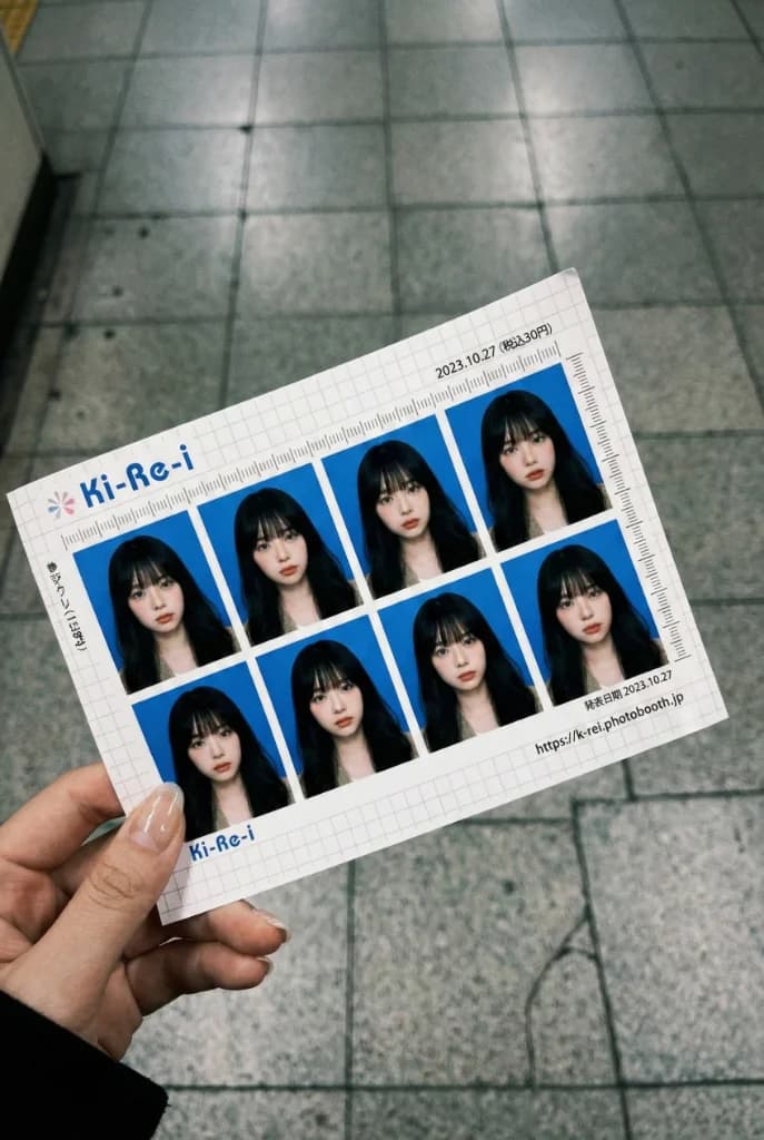 Japanese ID photo
