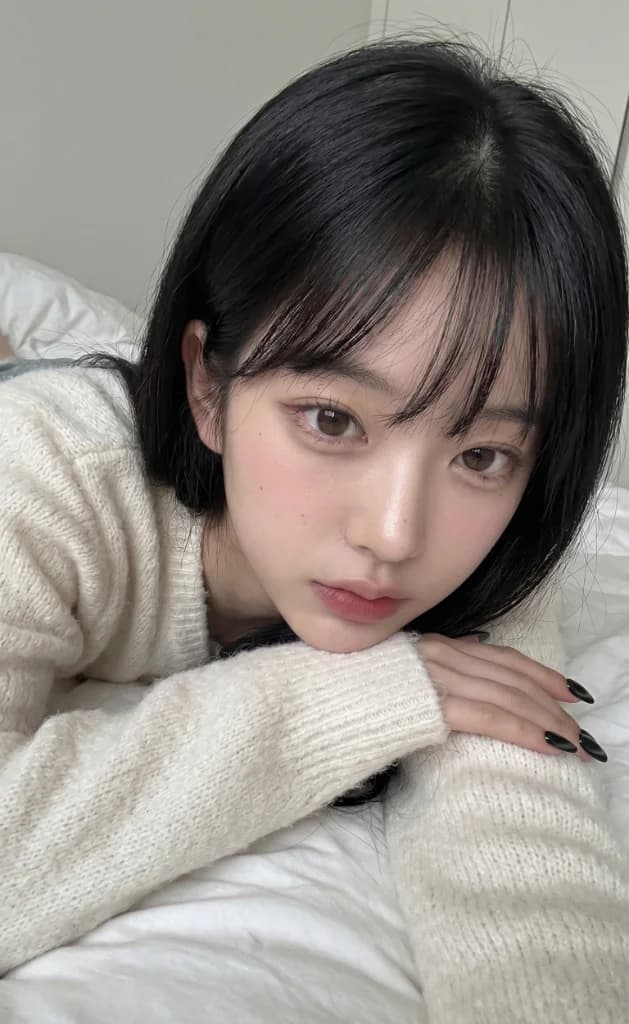 bed selfie